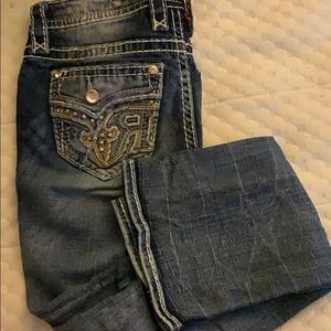 Distressed Rock Revival Bootcut